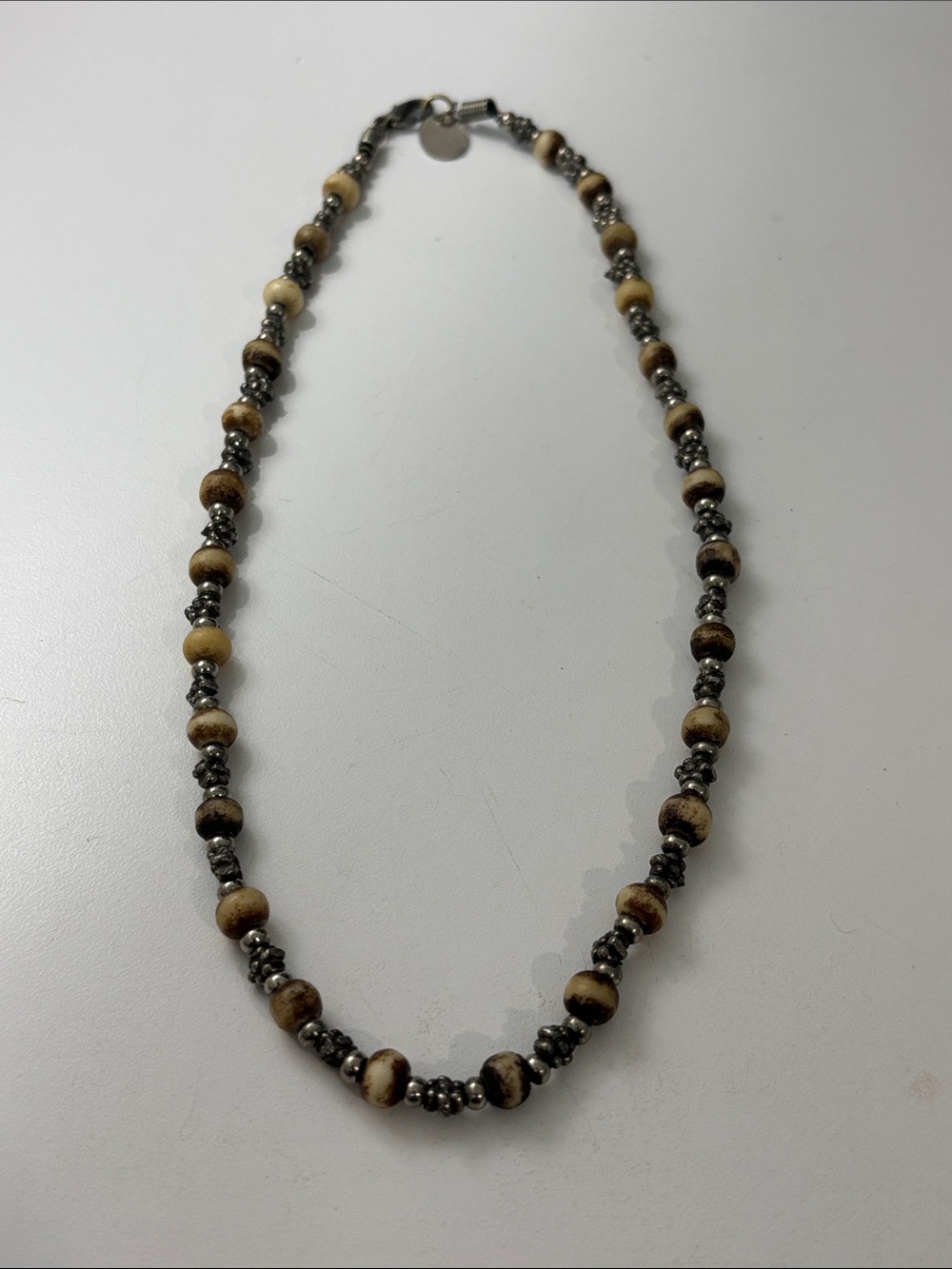 Beaded Brown Necklace